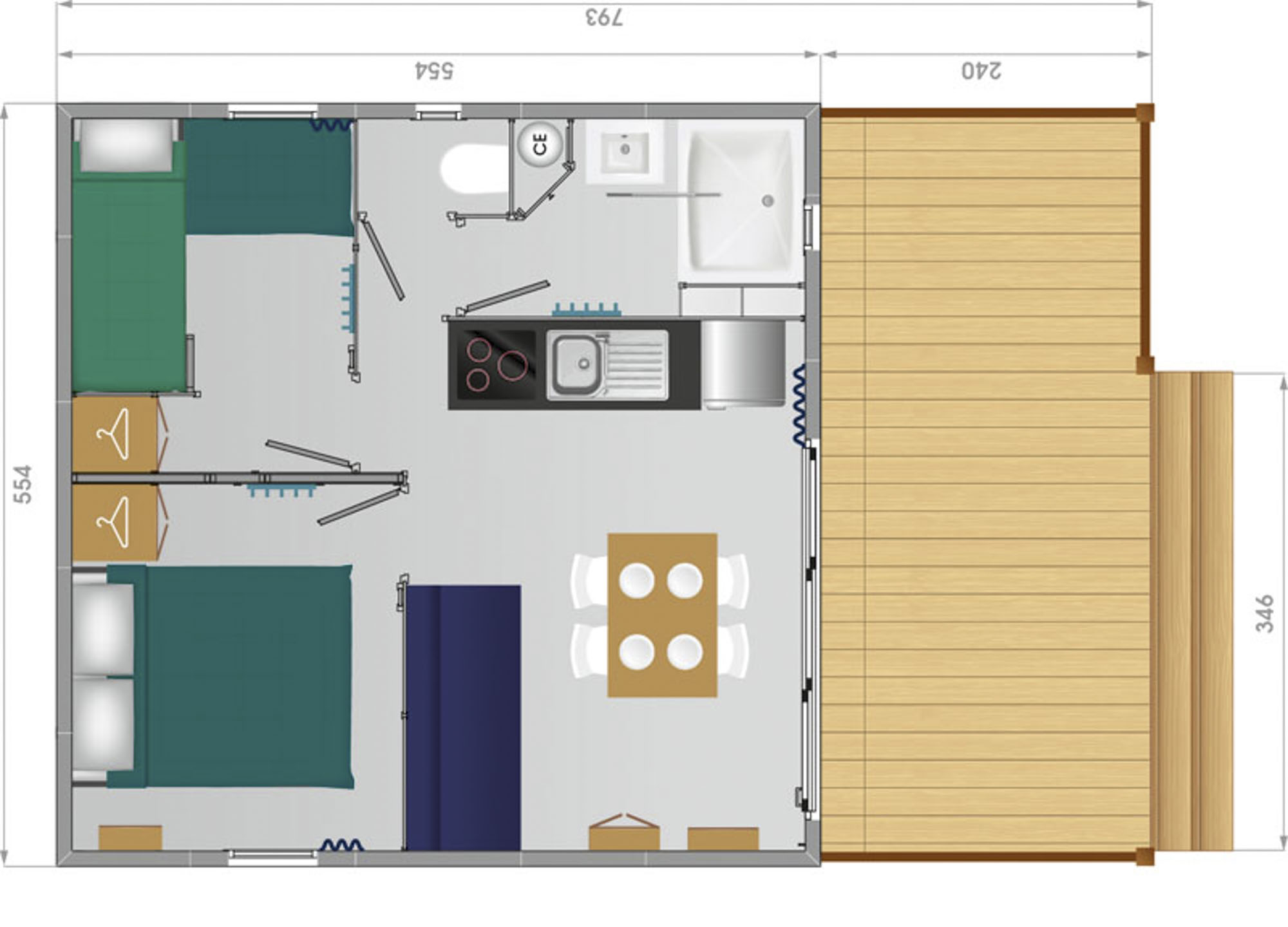 camping-la-campiere-chalet-indigo-E